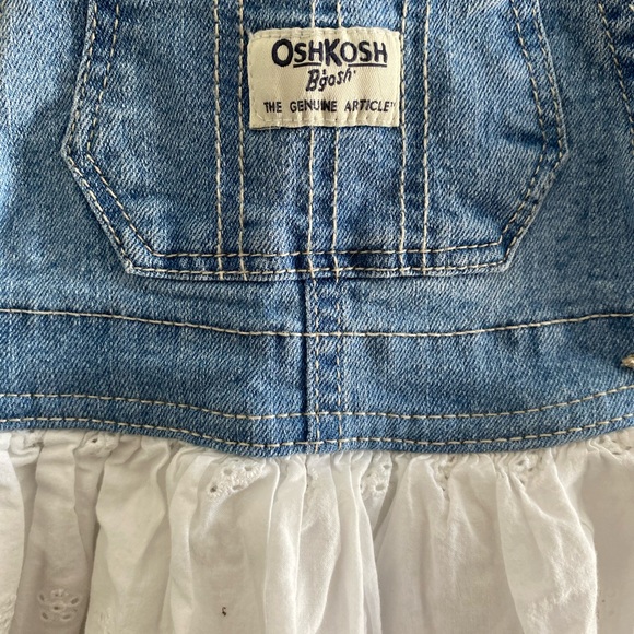 Denim eyelet dress - Picture 2 of 3